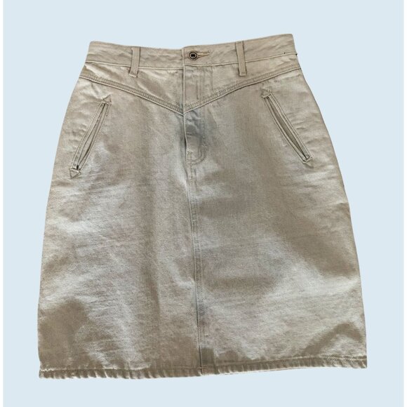 Vintage UNION BAY Denim Skirt 80s / 90s Size XS - Picture 2 of 7